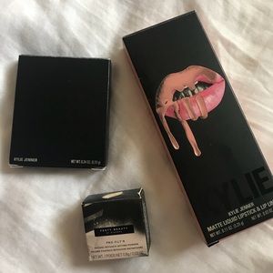 Kylie Cosmetics Highlighter Lip Kit Makeup Bundle